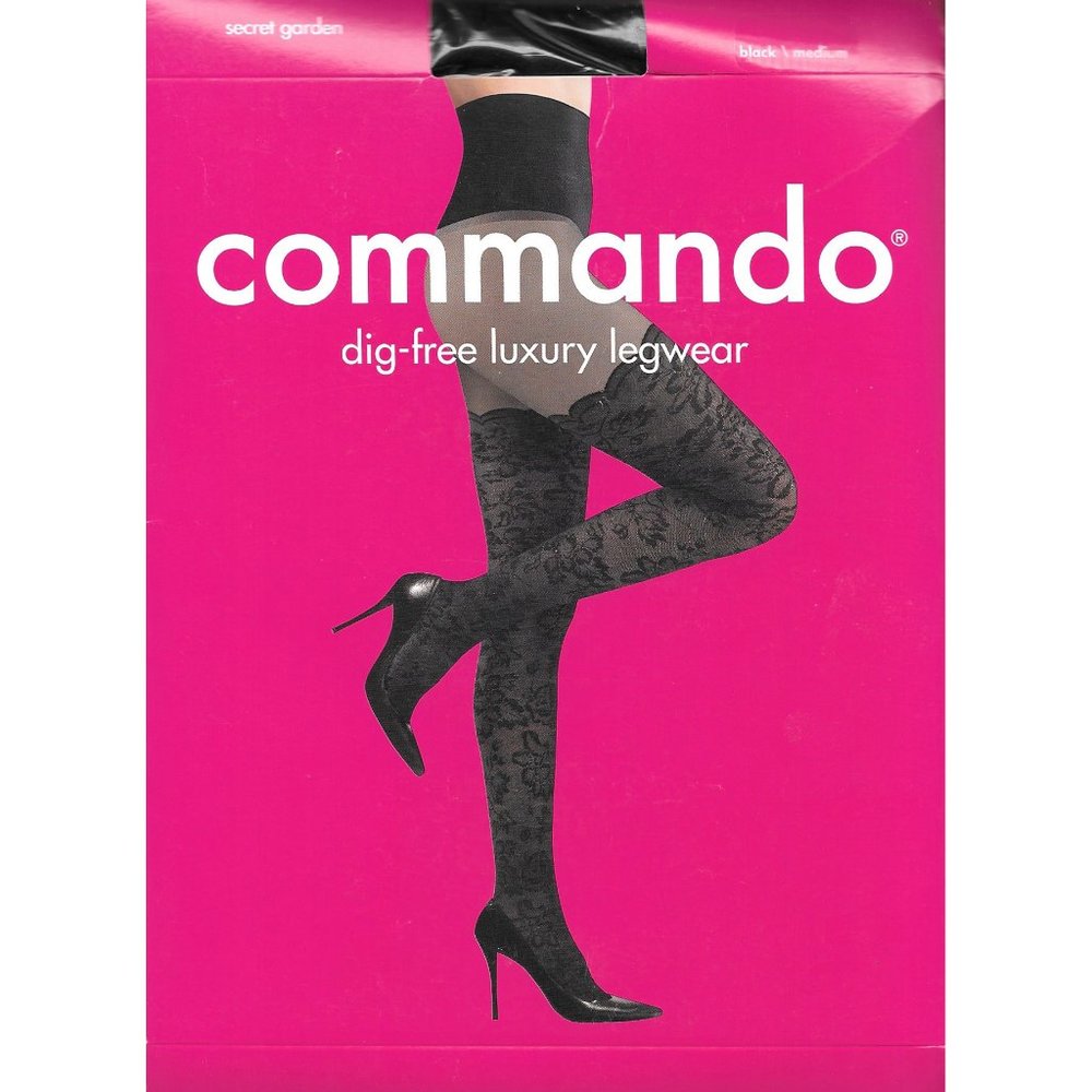 Commando secret garden sexy pantyhose Size M/L